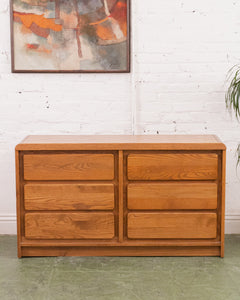 Oak Boho Chest of Dresser