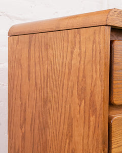 Oak Boho Chest of Dresser