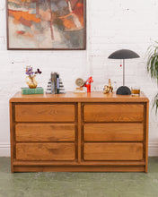 Load image into Gallery viewer, Oak Boho Chest of Dresser
