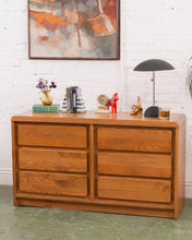 Load image into Gallery viewer, Oak Boho Chest of Dresser
