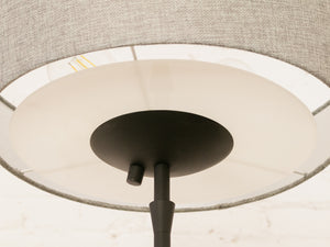 Torchiere Floor Lamp in Black