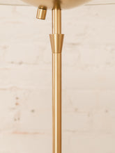 Load image into Gallery viewer, Torchiere Floor Lamp in Gold
