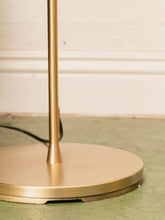 Load image into Gallery viewer, Torchiere Floor Lamp in Gold
