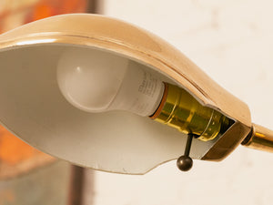 Gold Vintage Shell Lamp