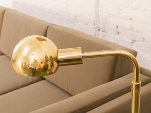 Brass Made in Spain Floor Lamp by Hansen