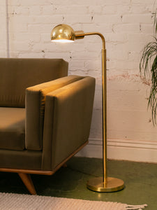 Brass Made in Spain Floor Lamp by Hansen