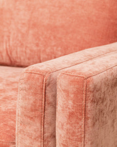 Lisette Sofa in Bianca Rosewood