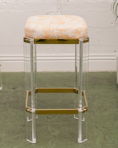 Lucite Vintage Counter Stools