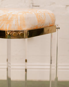 Lucite Vintage Counter Stools