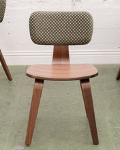 Load image into Gallery viewer, Checkered Green Bentwood Chair
