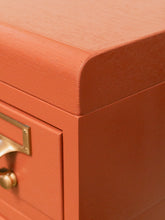 Load image into Gallery viewer, Painted Wood Chest of Drawers Restored File Cabinet
