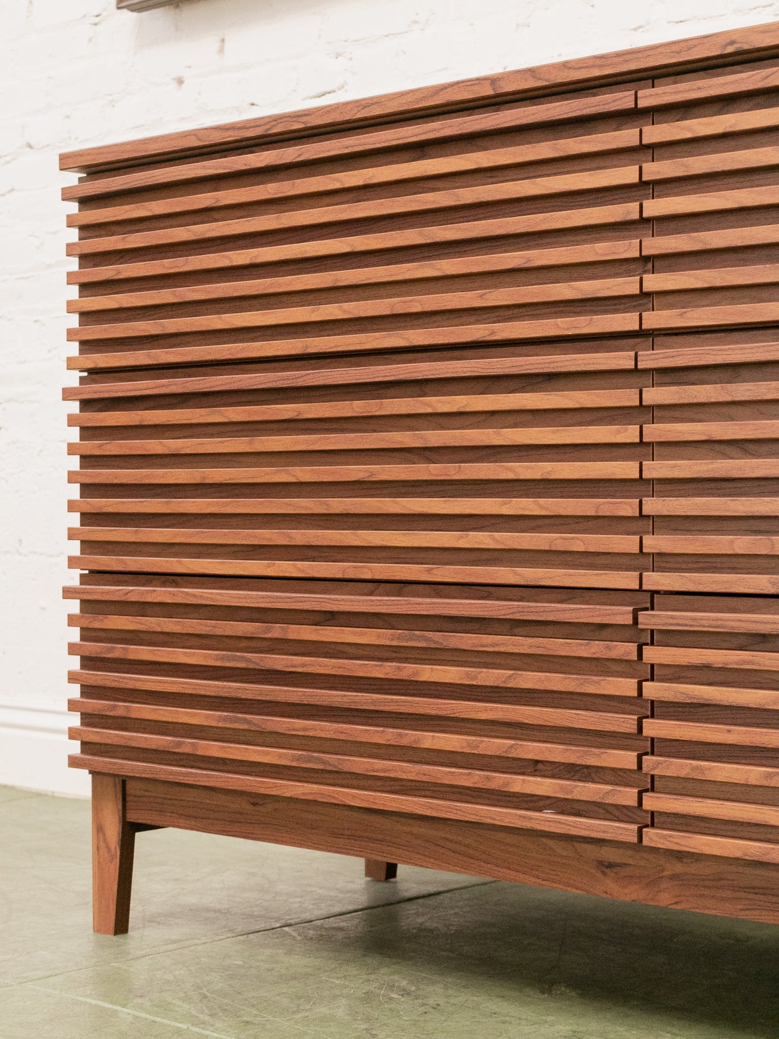 Slat Drawer Slat Six Drawer Dresser – Sunbeam Vintage