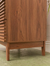 Load image into Gallery viewer, Slat Four Drawer Highboy Dresser
