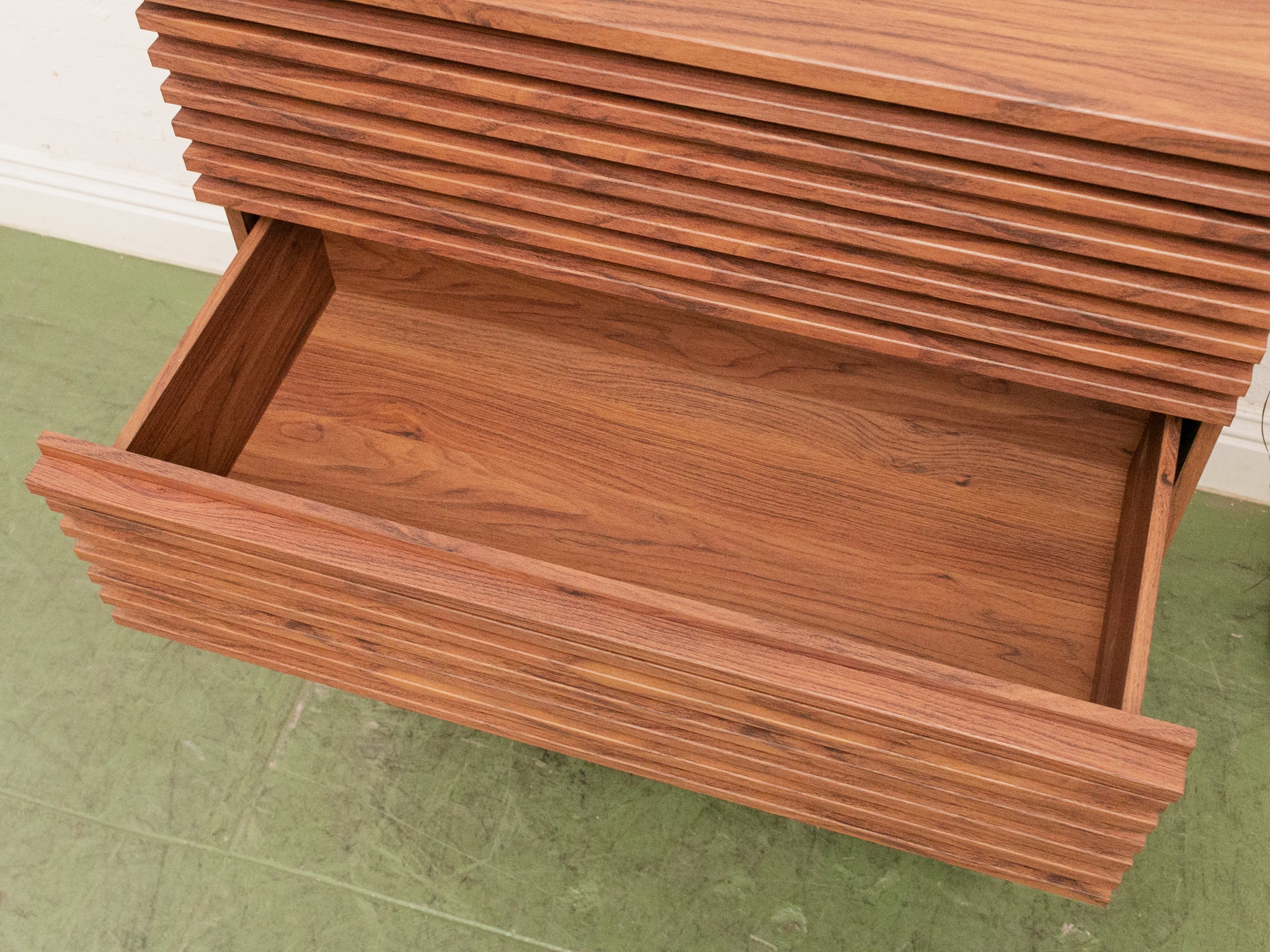 Slat Drawer Slat Four Drawer Highboy Dresser – Sunbeam Vintage