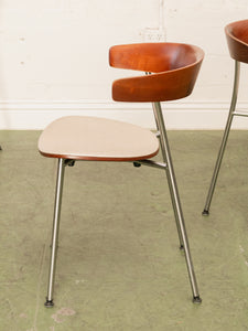 Vintage Walnut Dining Chair