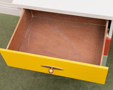 Load image into Gallery viewer, Multi Color Desk (Teal Right Drawer)
