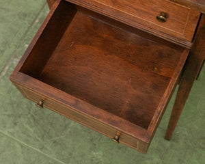 2 Drawer Antique End Table