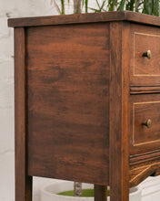 Load image into Gallery viewer, 2 Drawer Antique End Table
