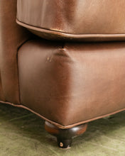 Load image into Gallery viewer, Restoration Hardware Vintage Lounge Chair and Ottoman
