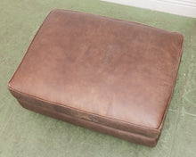 Load image into Gallery viewer, Restoration Hardware Vintage Lounge Chair and Ottoman
