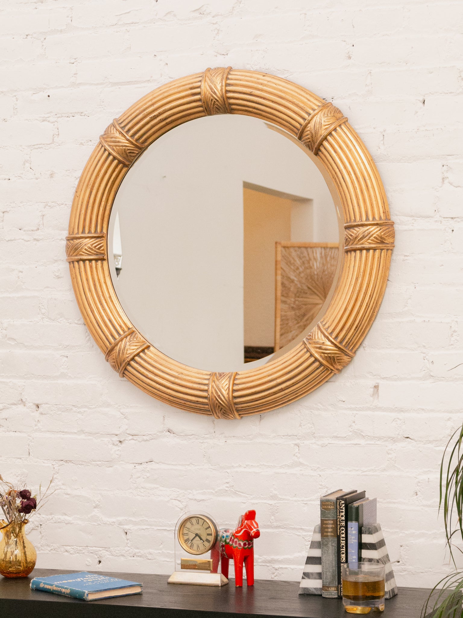 Mirror Post Art Deco Post Modern Mirror – Sunbeam Vintage