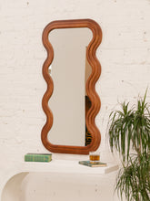 Load image into Gallery viewer, Wooden Squiggle Mirror
