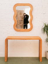 Load image into Gallery viewer, Reeded 2 Piece Mirror and Console
