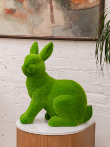 Bunny Rabbit Grass Sculpture