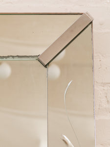 Venetian 1960's Etched Mirror