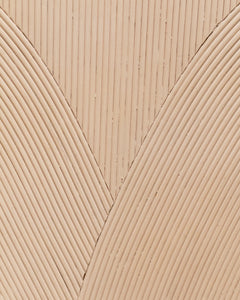 Reeded Post Modern Cabinet