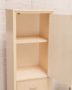 Reeded Post Modern Cabinet
