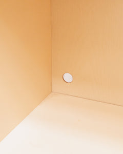 Reeded Post Modern Cabinet