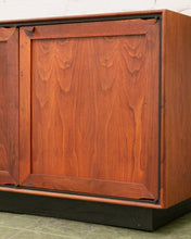 Load image into Gallery viewer, Exotic Wood Walnut Vintage Credenza
