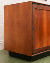 Load image into Gallery viewer, Exotic Wood Walnut Vintage Credenza
