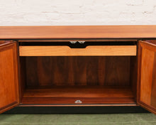 Load image into Gallery viewer, Exotic Wood Walnut Vintage Credenza
