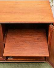 Load image into Gallery viewer, Exotic Wood Walnut Vintage Credenza
