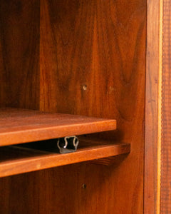 Exotic Wood Walnut Vintage Credenza