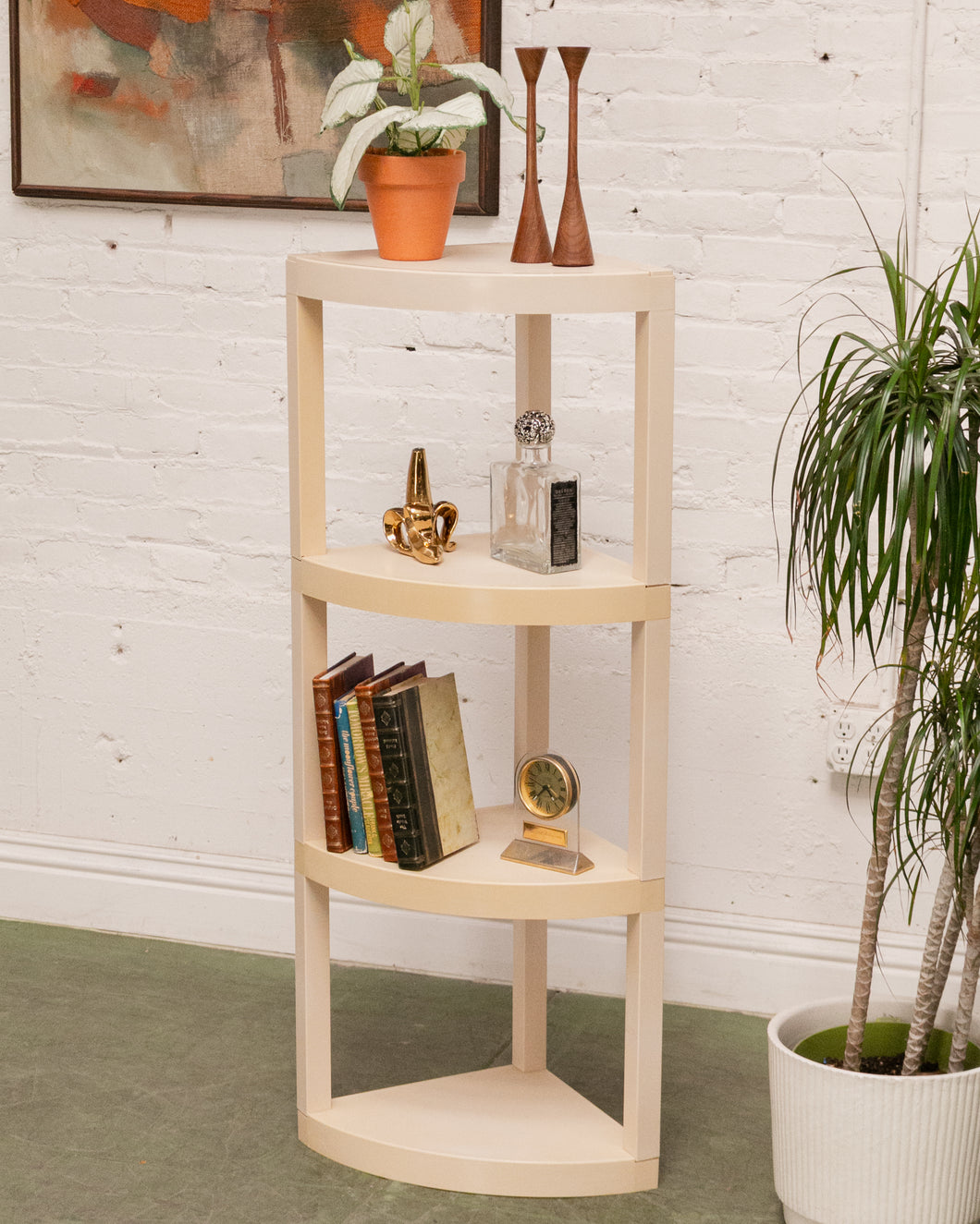 Mid Century Corner Stand