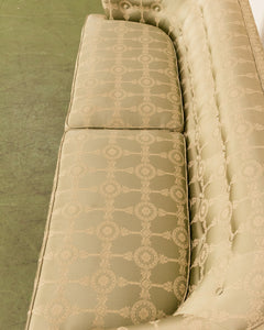 Celedon Green Regency Vintage Sofa