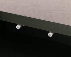 Brutalist Black Credenza