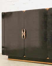 Load image into Gallery viewer, Faux Snakeskin Glam Credenza
