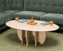 Load image into Gallery viewer, Mid Century Belgium Marmorino Coffee Table
