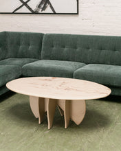 Load image into Gallery viewer, Mid Century Belgium Marmorino Coffee Table
