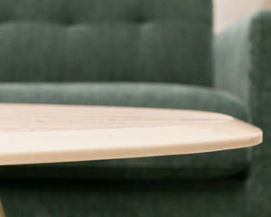 Mid Century Belgium Marmorino Coffee Table