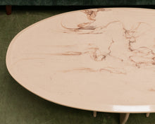 Load image into Gallery viewer, Mid Century Belgium Marmorino Coffee Table

