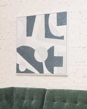 Load image into Gallery viewer, Textured Blue Modern Art Abstract
