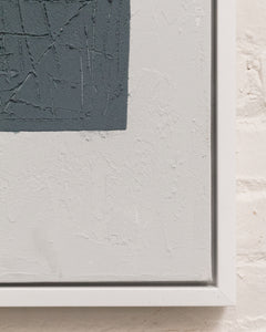 Textured Blue Modern Art Abstract