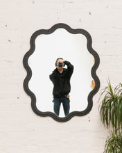 Load image into Gallery viewer, Black Wiggly Mirror
