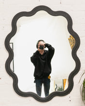 Load image into Gallery viewer, Black Wiggly Mirror
