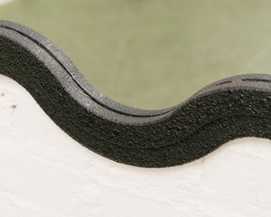 Black Wiggly Mirror
